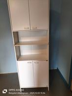 Witte kast gratis ophalen - defect deurtje, Overige materialen, Modern, 150 tot 200 cm, 25 tot 50 cm