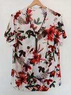 Leuk dames shirt met bloemen print, Kleding | Dames, T-shirts, Maat 38/40 (M), Overige kleuren, Ophalen of Verzenden, Zo goed als nieuw