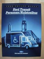 Ford Transit Personenbus & Rolstoelbus Brochure ca 1993 CAB, Ford, Zo goed als nieuw, Ford, Ophalen