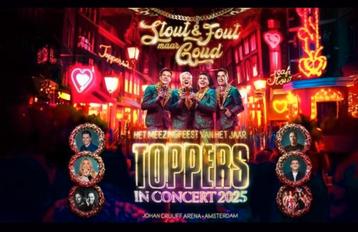 Toppers in Concert 2025; 4 kaarten Gold Zone beschikbaar voor biedingen