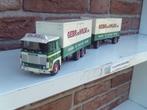Tekno  Scania  140  van  Gebr.  de  Wilde., Hobby en Vrije tijd, Ophalen of Verzenden, Nieuw, Bus of Vrachtwagen, Tekno