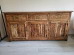 Donker eiken dressoir, Huis en Inrichting, Kasten | Dressoirs, Ophalen, Gebruikt, 150 tot 200 cm, Eikenhout