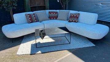 Hoekbank lounge  L' ancora type SHADOW  A- stof NIEUW beschikbaar voor biedingen
