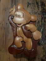 Mickey mouse doosje hout, Ophalen, Mickey Mouse, Zo goed als nieuw, Overige typen