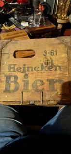 Heineken  krat 1961, Overige materialen, Minder dan 50 cm, Gebruikt, Ophalen of Verzenden