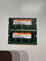 2 X Hynix 256MB SO-DIMM 333 MHz, Computers en Software, RAM geheugen, Ophalen of Verzenden, Zo goed als nieuw, Laptop