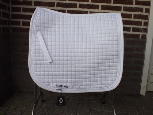 Kingsland Saddle Pad Dressage Cool White Full, Dieren en Toebehoren, Paarden en Pony's | Dekens en Dekjes, Nieuw, Dekje, Ophalen of Verzenden