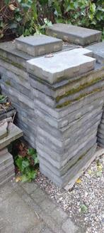 GRATIS Sierbestrating Antraciet 7,5 m2 6,5 cm dik, Ophalen, Gebruikt, 5 tot 10 m², Beton