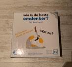 Kaart spel: wie is de beste omdenker (Berthold Gunster), Ophalen of Verzenden, Zo goed als nieuw