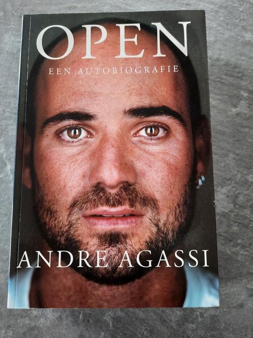 Autobiografie André Agassi titel: Open indrukwekkend boek, Boeken, Biografieën, Zo goed als nieuw, Sport, Ophalen of Verzenden