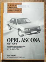 Kluwer Carrosserie Handboek Opel Ascona, Ophalen of Verzenden