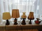 Vintage schemerlampjes 3 stuks  het glazen lampje is weg., Minder dan 50 cm, Ophalen of Verzenden