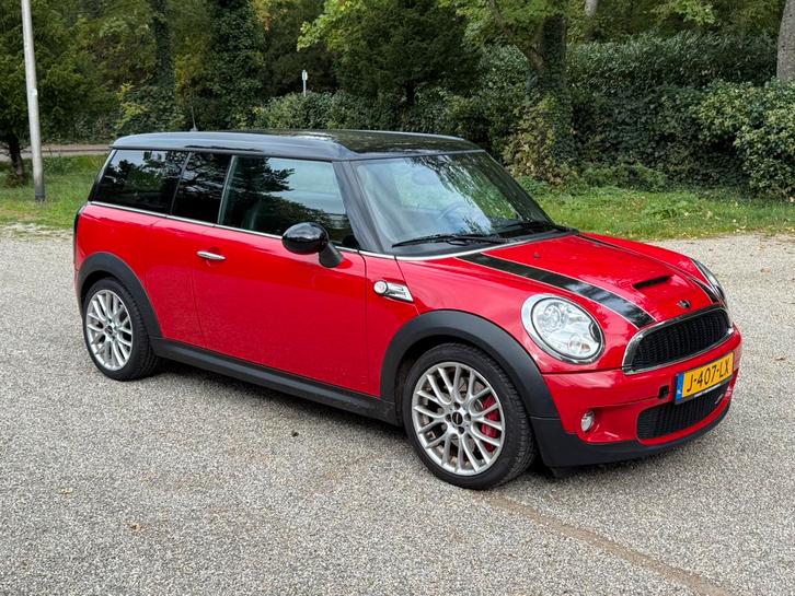 Mini Clubman 1.6 John Cooper S Works 2008 Rood. *86.500 Km's, Auto's, Mini, Particulier, Clubman, ABS, Alarm, Boordcomputer, Cruise Control