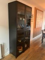 Vitrinekast (2x), Huis en Inrichting, Kasten | Vitrinekasten, Ophalen, 200 cm of meer, 50 tot 100 cm, Metaal