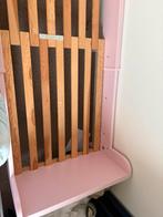 Ikea Busunge Meegroeibed - Roze, Ophalen, Gebruikt, 70 tot 85 cm, Lattenbodem