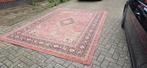 Prachtig mega groot vintage oud roze Perzisch tapijt 350x250, 200 cm of meer, 200 cm of meer, Rechthoekig, Zo goed als nieuw