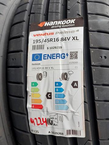 195/45/16 nieuwe Hankook zomerbanden Picanto/Fiësta enz. beschikbaar voor biedingen