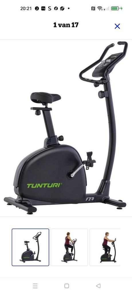 Tunturi Signature F20 Hometrainer - Nieuwstaat!, Sport en Fitness, Fitnessapparatuur, Ophalen of Verzenden