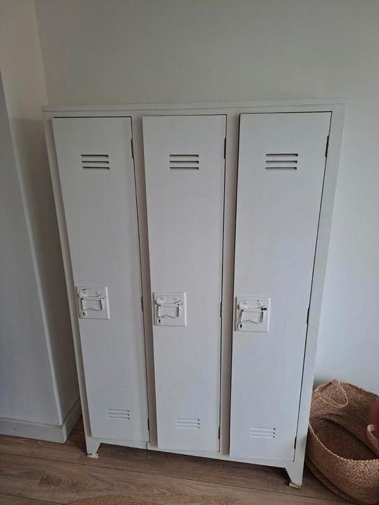 Metalen Lockerkast HK Living, Huis en Inrichting, Kasten | Ladekasten, Zo goed als nieuw, Minder dan 100 cm, 25 tot 50 cm, Metaal