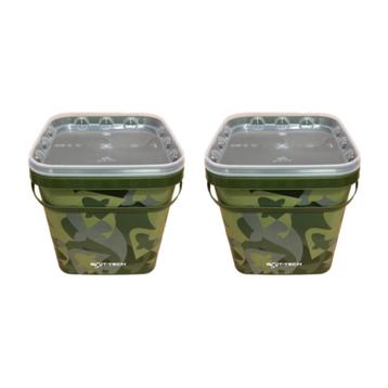 2 PACK | Bait Tech 5L Camo Bucket van €15,99 voor €9,99 beschikbaar voor biedingen