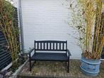 Teakhouten Tuinbank Antraciet - 130cm, Ophalen of Verzenden, Gebruikt, Teakhout