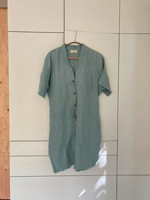 Linnen jumpsuit van Ms. Wrinkle maat M, Kleding | Dames, Jumpsuits, Zo goed als nieuw, Ophalen of Verzenden