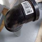 zwarte PVC regenpijp met bochtstuk, Pvc, Ophalen of Verzenden, 60 tot 80 mm, Afvoer