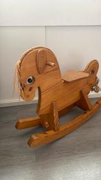 Vintage stevig houten hobbelpaard van Kiddiestar, Kinderen en Baby's, Ophalen, Gebruikt