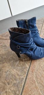 Tamaris enkellaarsjes, maat 40, Kleding | Dames, Schoenen, Ophalen of Verzenden, Zo goed als nieuw, Blauw