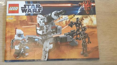 Lego Star Wars 9488 Elite Clone Trooper & Commando Droid, Kinderen en Baby's, Speelgoed | Duplo en Lego, Gebruikt, Lego, Complete set