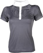 Antraciet grijs Horka Derby wedstrijdshirt maat M, Dressuur, Nieuw, Ophalen of Verzenden, Info@horka.com