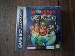 Game Boy Advance Worms World Party Compleet, Spelcomputers en Games, Games | Nintendo Game Boy, 1 speler, Ophalen of Verzenden