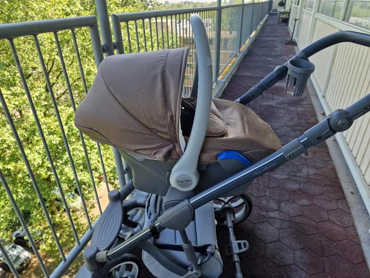 Baby merc stroller 3in1 with isofix base, Kinderen en Baby's, Kinderwagens en Combinaties, Zo goed als nieuw, Combiwagen, Overige merken