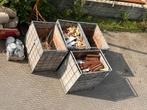 brandhout kratten, Tuin en Terras, Haardhout, 3 tot 6 m³, Ophalen, Overige houtsoorten, Blokken