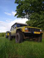 Jeep Cherokee XJ 4.0L + Robuuste Trailer met Gordigear Tent, Automaat, Zwart, 3960 cc, Particulier