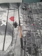 Vishengel met Toppen en Steunen, Watersport en Boten, Ophalen, Gebruikt, Complete set