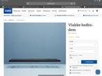 Vlakke spiraal bedbodem Auping 5 jaar oud, Strak modern, 90 cm, Zwart, Tweepersoons