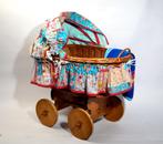 Rotan poppenwagen, Kinderen en Baby's, Speelgoed | Poppen, Ophalen, Gebruikt, Overige typen