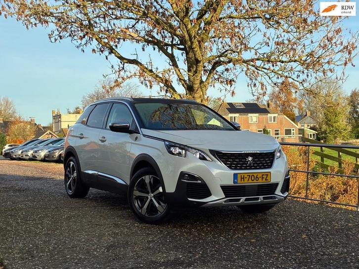 Peugeot 3008 1.2 PureTech Crossway | DAB + Cruise + Navi Nu, Auto's, Peugeot, Bedrijf, Te koop, 360° camera, ABS, Achteruitrijcamera