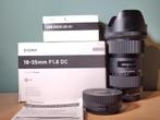 Sigma 18-35 f/1.8 DC HSM (art) voor Pentax inclusief Dock, Ophalen of Verzenden, Zo goed als nieuw, Standaardlens, Zoom