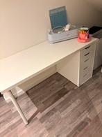 IKEA Bureau met Ladeblok - Perfecte Staat!, Ophalen, Zo goed als nieuw, Bureau