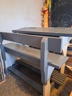 Oude schoolbank, Ophalen, Gebruikt