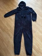 Onesie donkerblauw teddy Hema mt S, Ophalen of Verzenden, Zo goed als nieuw, Maat 36 (S), Blauw