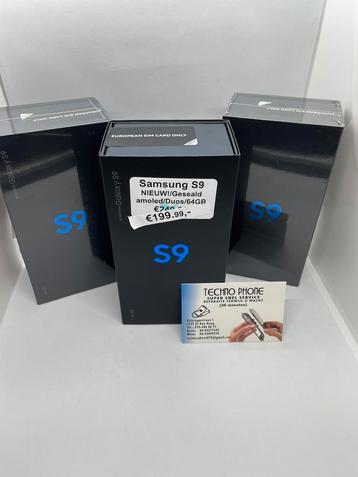 Samsung s9/Nieuw/64GB/Black/Actie prijs!