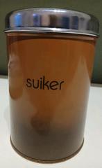 Voorraadblik pot suiker vintage Brabantia, Huis en Inrichting, Keuken | Potten en Pannen, Ophalen of Verzenden, Gebruikt, Overige materialen