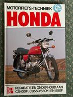 Honda CB400F CB550F & K werkplaatshandboek ** NIEUW & NL *, Motoren, Ophalen of Verzenden, Honda