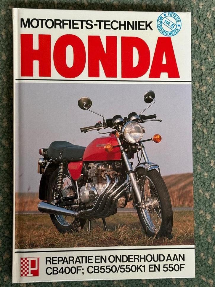 HONDA CB400F CB550F & K werkplaatshandboek ** NIEUW & NL *, Motoren, Handleidingen en Instructieboekjes, Honda, Ophalen of Verzenden