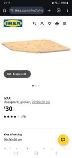 ivar hoekplank, Ophalen, Gebruikt