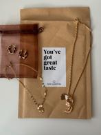 Handgemaakte Sieradenset - 3 Delig, Nieuw, Ophalen of Verzenden, Goud, Overige materialen