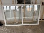 Kozijn met dubbel glas, Doe-het-zelf en Verbouw, Glas en Ramen, Ophalen, Gevelraam of Ruit, Gebruikt, 80 tot 120 cm